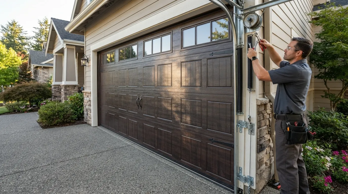 Garage Door Spring Repair Around Ashland in Ashland