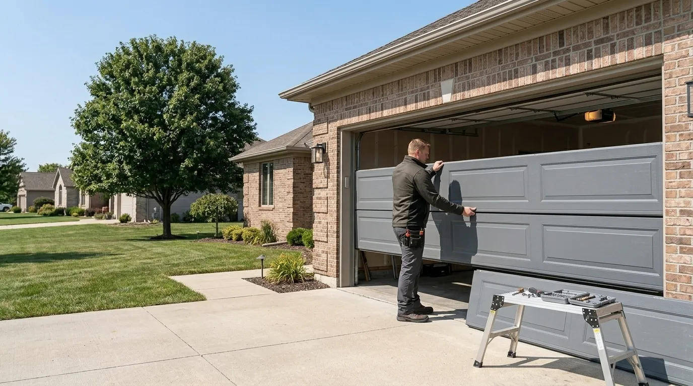 New Garage Door Installation for Flatwoods Homes in Ashland