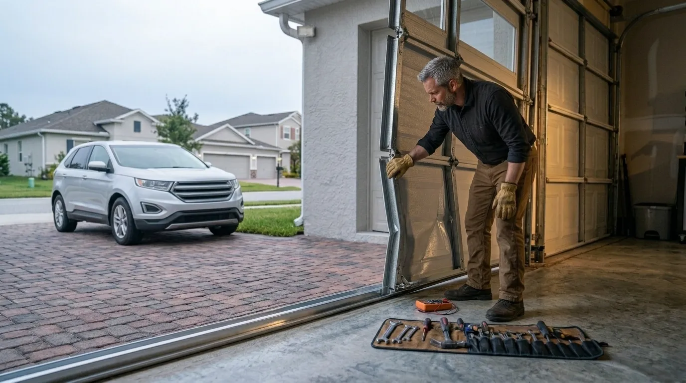 Off-Track Garage Door Repair for Catlettsburg's 1956-Era Homes in Ashland