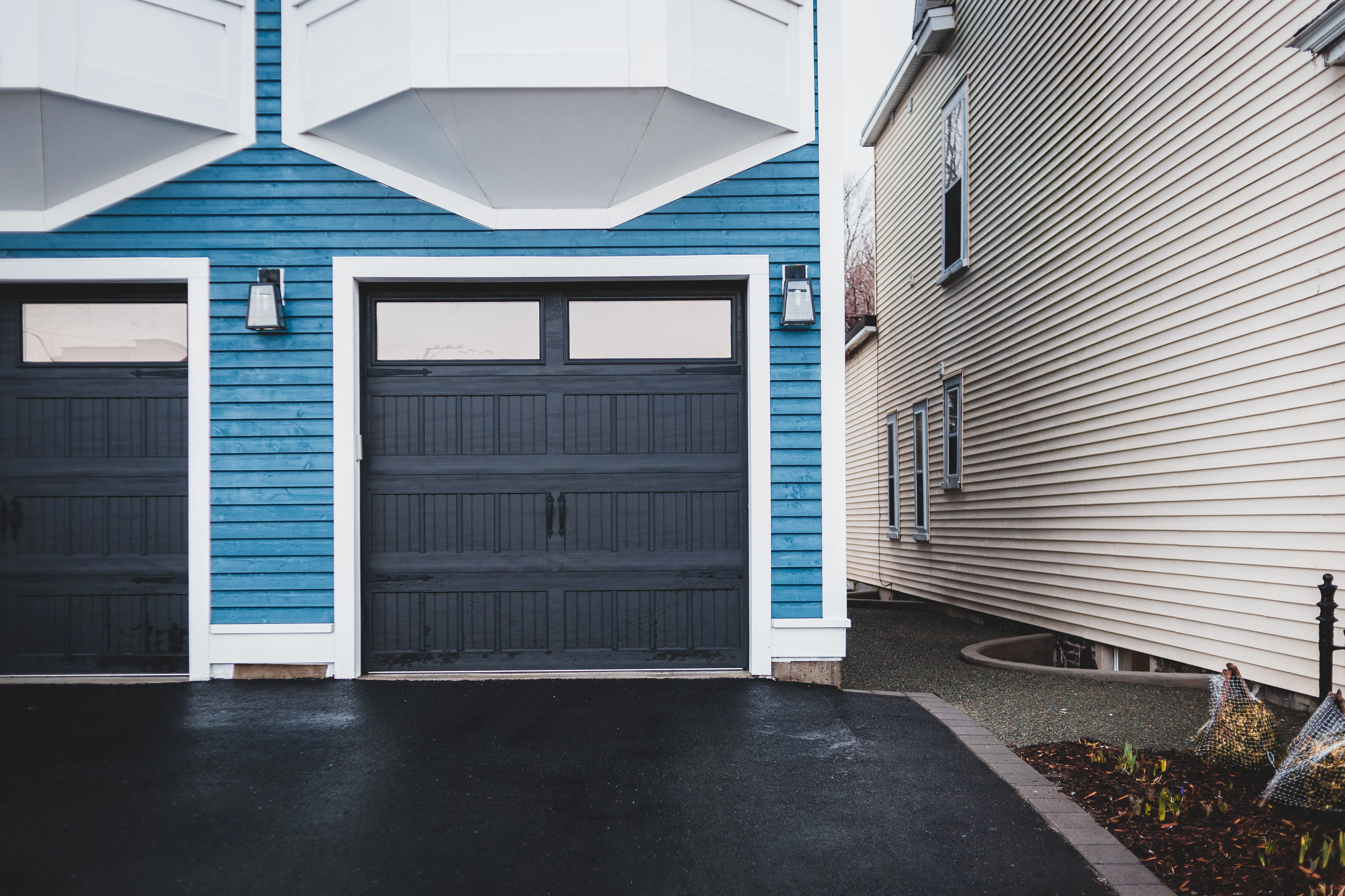 Residential garage door in Westwood